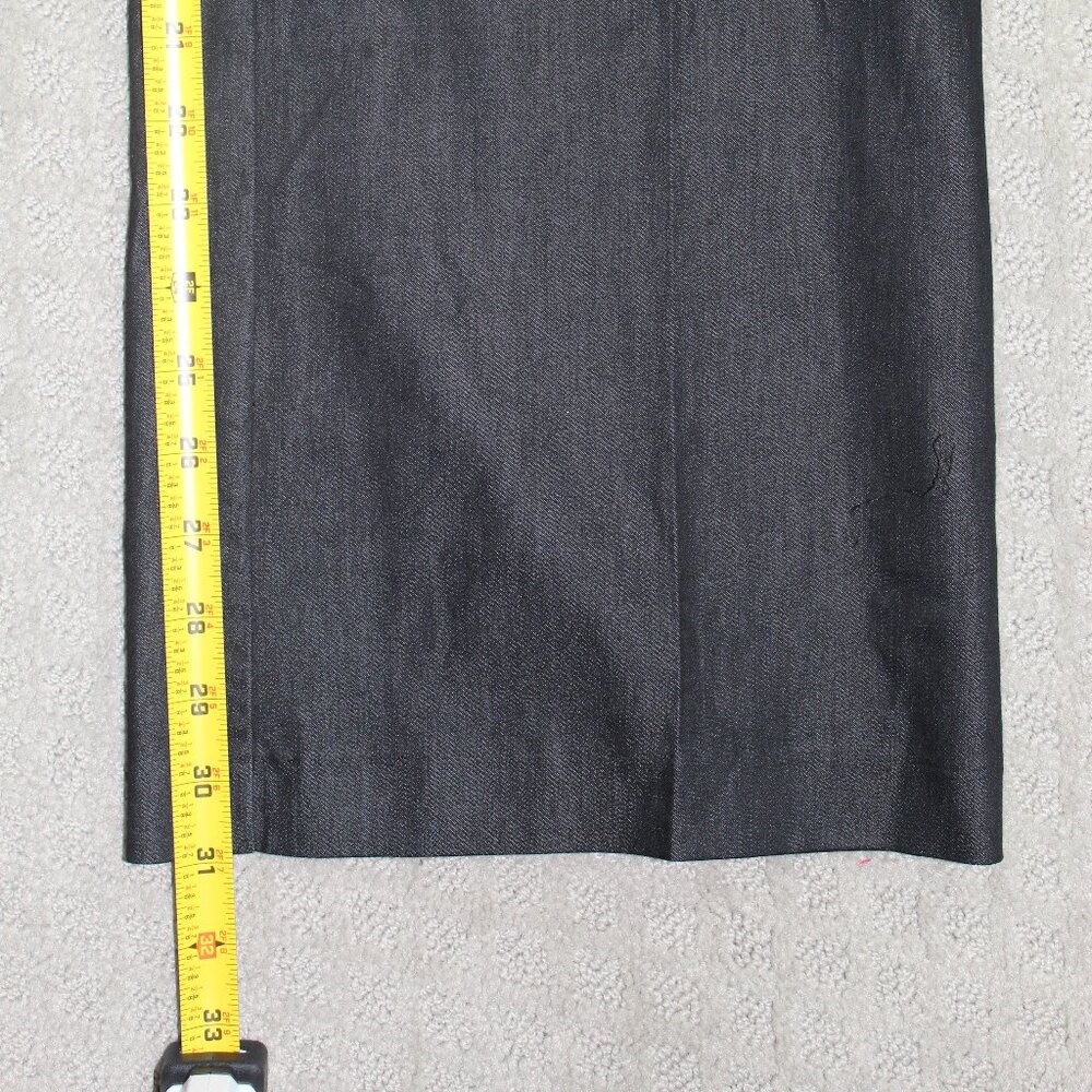 Willi Smith Women's Sz 12 Black Wide Leg Mid Rise Pants EUC - Picture 5 of 6